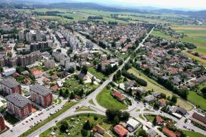 Domžale iz zraka 